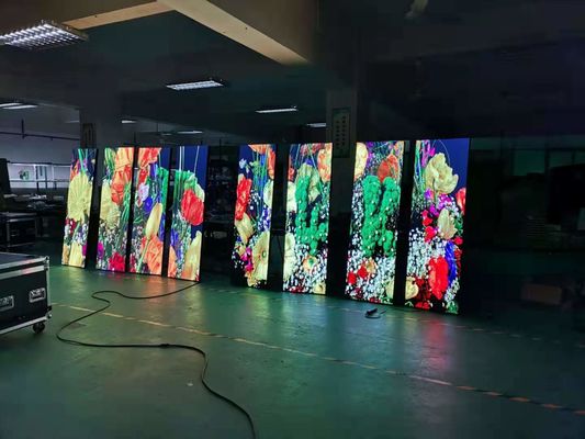 Καλή τιμή Επίδειξη P3 RGB 3 αφισών των τετραγωνικών οδηγήσεων λεωφόρων αγορών σε 1 μέγεθος ενότητας 192*192 σε απευθείας σύνδεση