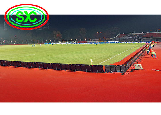 Καλή τιμή P10 αθλητισμός περιμέτρου σταδίων επίδειξης SMD 3535 των υπαίθριων RGB οδηγήσεων που διαφημίζει την οθόνη σε απευθείας σύνδεση