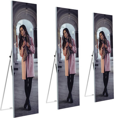 Εσωτερικός πλήρης χρώματος SMD καθρέφτης 1000cd/m2 P2.5 LED βίντεο αφίσα οθόνη 640x640mm