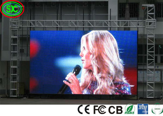 Καλή τιμή FCC IECEE 6000cd 40000dots/sqm 1R1G1B Σκηνή LED οθόνες πλήρους χρώματος LED οθόνη σε απευθείας σύνδεση