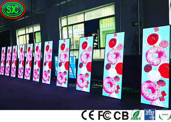 Καλή τιμή Εξωτερική εσωτερική οθόνη P2 P2.5 P3 LED αφίσα μετακίνηση έξυπνη ψηφιακή οθόνη διαφήμισης βίντεο σε απευθείας σύνδεση
