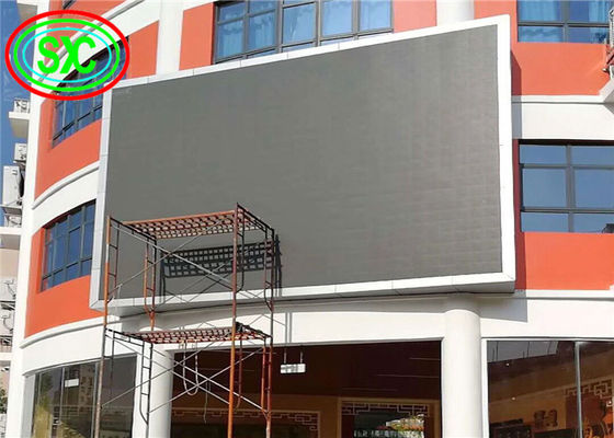 Καλή τιμή Εξωτερικό κτίριο P6 SMD Διαφήμιση Billboard Μεγάλη διάσπαση θερμότητας πλήρες χρώμα σε απευθείας σύνδεση