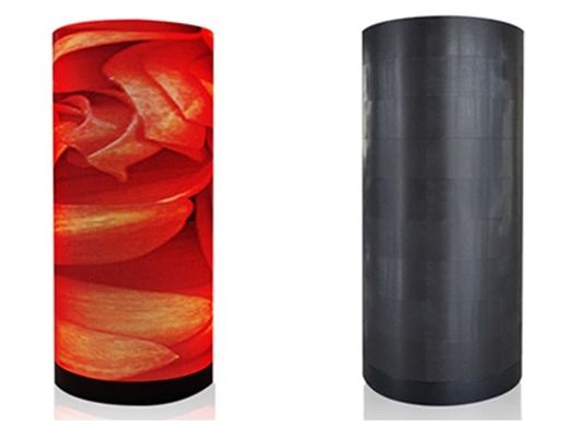 εύκαμπτη οδηγημένη τηλεοπτική κουρτίνα 280W/m2 900nits P1.5 P1.6 P1.875