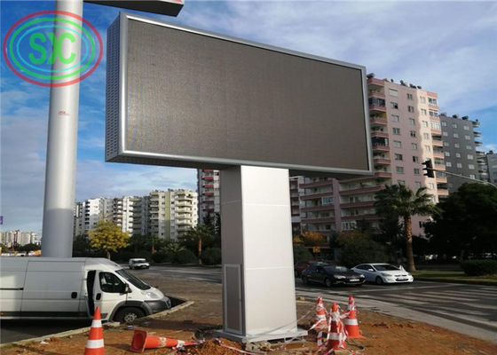 Καλή τιμή Η όμορφη πίσσα 6mm πλαισίων 1R1G1B πλήρες χρώμα οδήγησε τον πίνακα διαφημίσεων με τη στήλη εκτός από το δρόμο σε απευθείας σύνδεση
