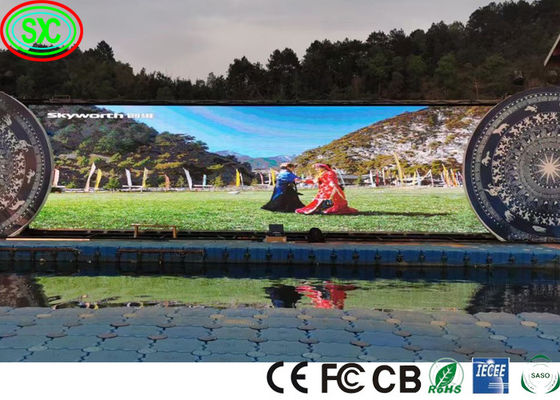 RGB 6000nits SMD3535 Εξωτερικές διαφημίσεις LED οθόνες P8 LED διαφημιστική οθόνη