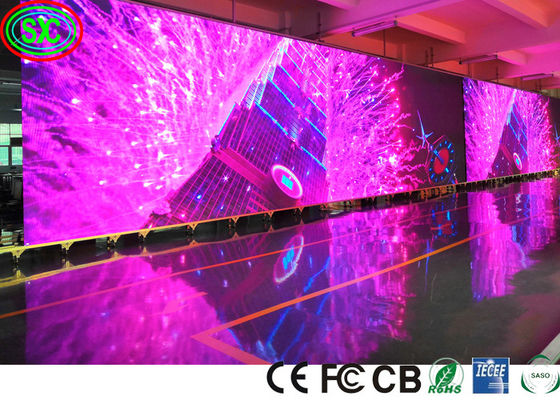 Εικονικές οθόνες LED με υψηλή φωτεινότητα και ρυθμιζόμενη αντίθεση για βέλτιστη προβολή SMD2121 1100nits P3.91