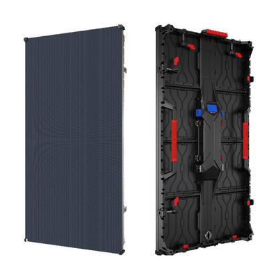 Ευέλικτο πλήρες χρώμα σκηνικό φόντο οθόνες LED P4.81 εσωτερική διαφήμιση τοίχος βίντεο