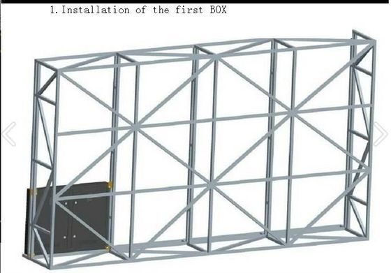Υπαίθρια LED Διαφημιστική Πινακίδα P10 50000cd/㎡ Φωτεινότητα IP65 Αδιάβροχη