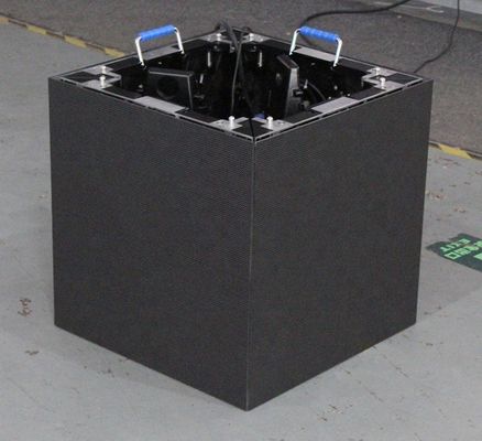 6 πλευρές Smd3535 2000nits Cube LED Video Wall P3.91mm Για σκηνή DJ
