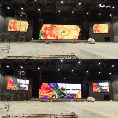 Καλή τιμή Πλήρες χρώμα RGB 3 πινάκων επίδειξης υψηλής ανάλυσης εσωτερικό οδηγημένο P5 1,1500 στη φωτεινότητα, γραφείο 640x640mm, σύστημα Novastar σε απευθείας σύνδεση