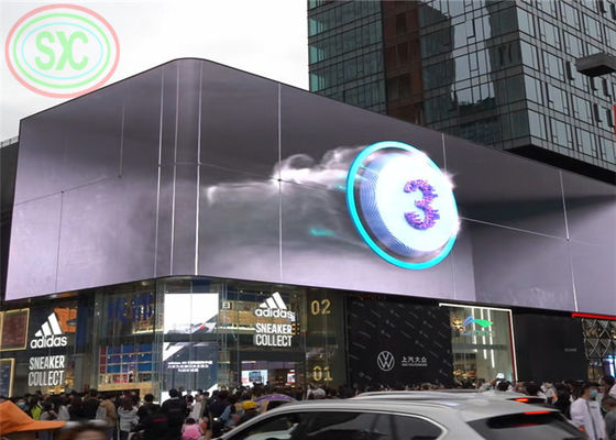 Από πρώτο χέρι υπαίθρια οδηγημένη επίδειξη χρώματος SMD P10 1R1G1B εργοστασίων priceFull για τη διαφήμιση