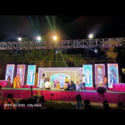 Πλήρης χρωματική σκηνή LED Die-Cast Αλουμινίου Εικόνα σκηνή Φόντο 27777 σημεία / τετραγωνικό μέτρο