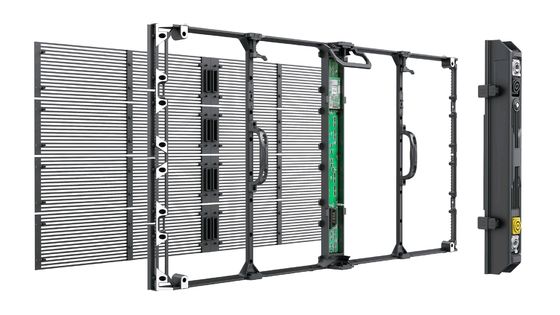 Ελαφρύ ντουλάπι διαφανούς οθόνης LED G7.82-7.82 6.2kg Βάρος μονάδας 0.2KG/PC Μέθοδος οδήγησης Μέθοδος οδήγησης