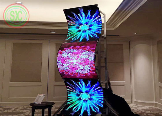 SMD2121 Εξωτερική οθόνη βίντεο/σταθμός HD Full Color LED ενοικιαζόμενη οθόνη