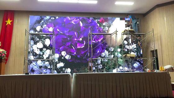 Καλή τιμή Η εσωτερική πλήρης οθόνη ενοικίου των οδηγήσεων χρώματος P5 640x640mm για τα γεγονότα συναυλίας οδήγησε την τηλεοπτική οθόνη επίδειξης τοίχων σε απευθείας σύνδεση