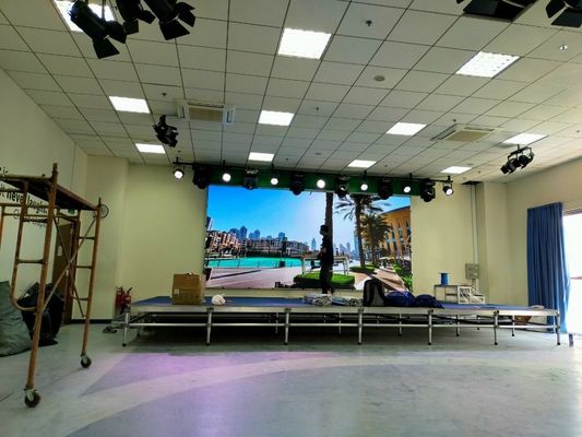 Καλή τιμή Καλό θερμικό σχεδιασμό Εξαιρετική διάχυση θερμότητας εσωτερική πλήρης χρωματική οθόνη LED 192x192Pixel SMD RGB P3 σε απευθείας σύνδεση