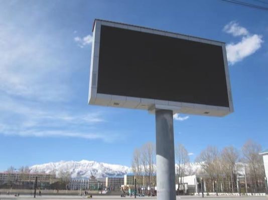 Καλή τιμή P10 P8 960x960mm υδατοασφαλής διαφημιστική πινακίδα εξωτερικής οθόνης LED με φωτεινότητα 7000 σε απευθείας σύνδεση