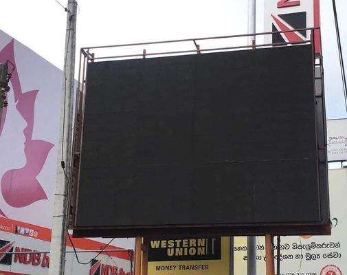 Τα P10 ip65 στεγανοποιούν την οπίσθια υπηρεσιών ανοικτή οδηγημένη επιτροπή 320* 160mm επίδειξης οθόνης γραφείων p10 υπαίθρια πλήρη οδηγημένη χρώμα για το adverti