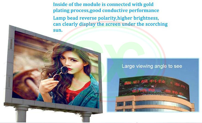 Ψηφιακή υπαίθρια φωτεινότητα ψειρών 5000-10000 οθονών επίδειξης διαφήμισης P8