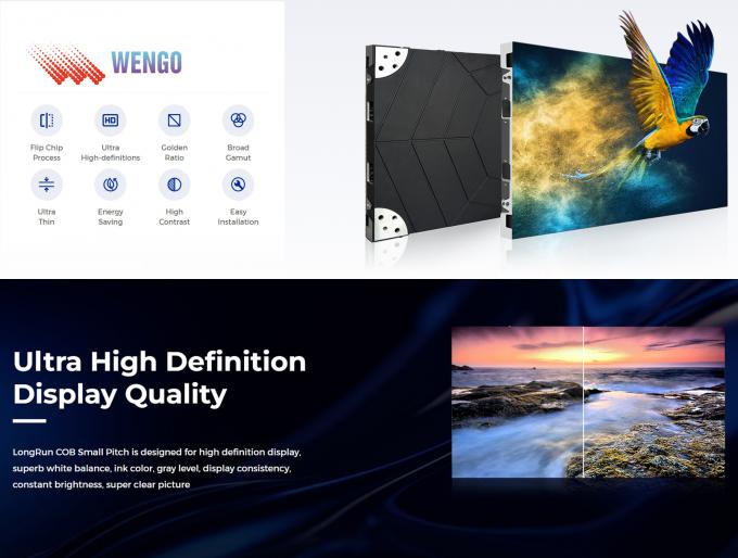 Σύστημα ελέγχου Nova Star 600*337.5mm Σκηνή LED μικρού διαστήματος για διαφήμιση 2