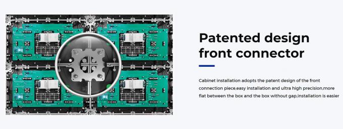 Σύστημα ελέγχου Nova Star 600*337.5mm Σκηνή LED μικρού διαστήματος για διαφήμιση 7