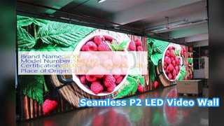Οθόνη P2 LED Ultra Refresh Seamless Video Wall